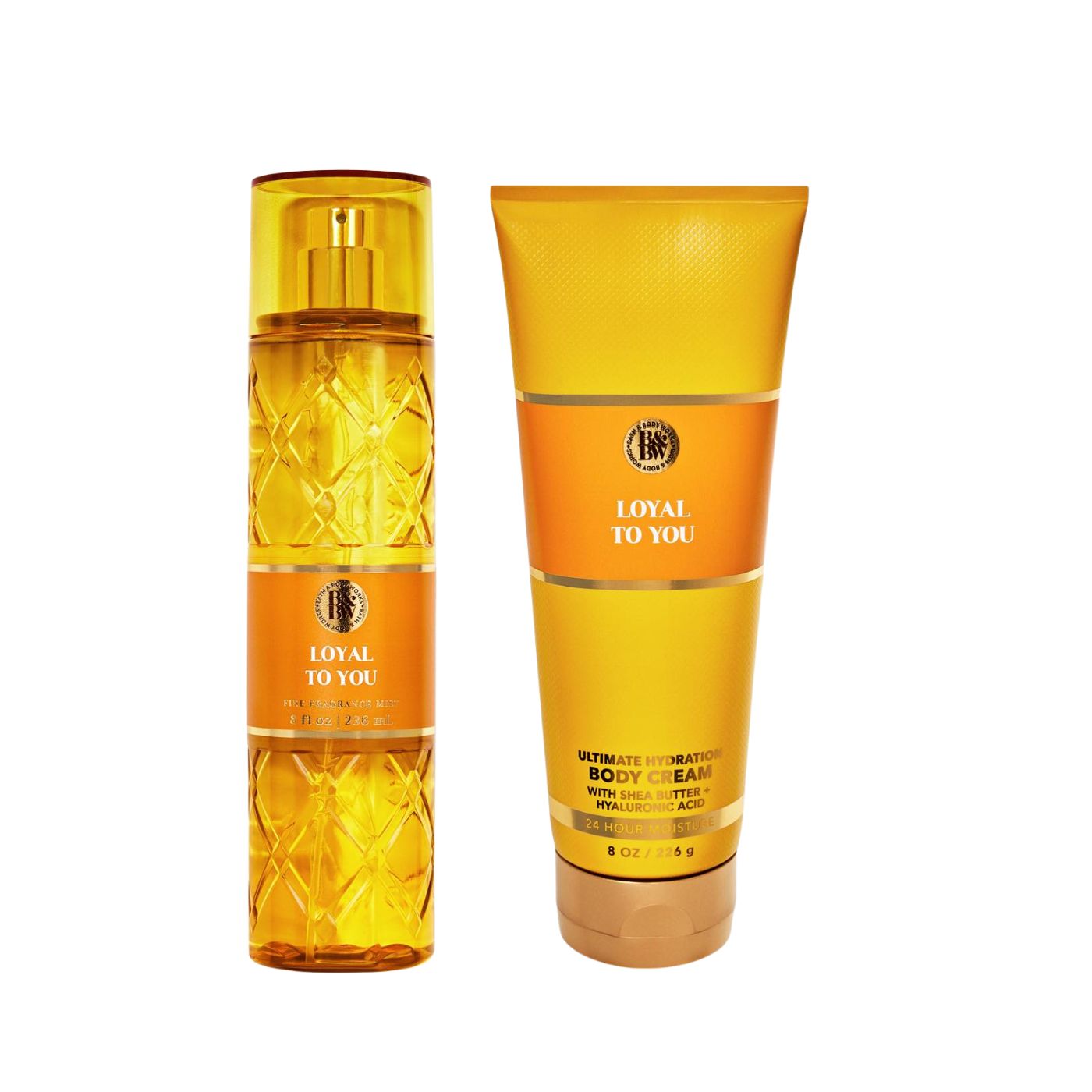 Bath & Body Works Loyal to You Fragrance Mist & Ultimate Hydration Body Cream Set - 236ml (8.0 fl oz) - BARTER HUTT