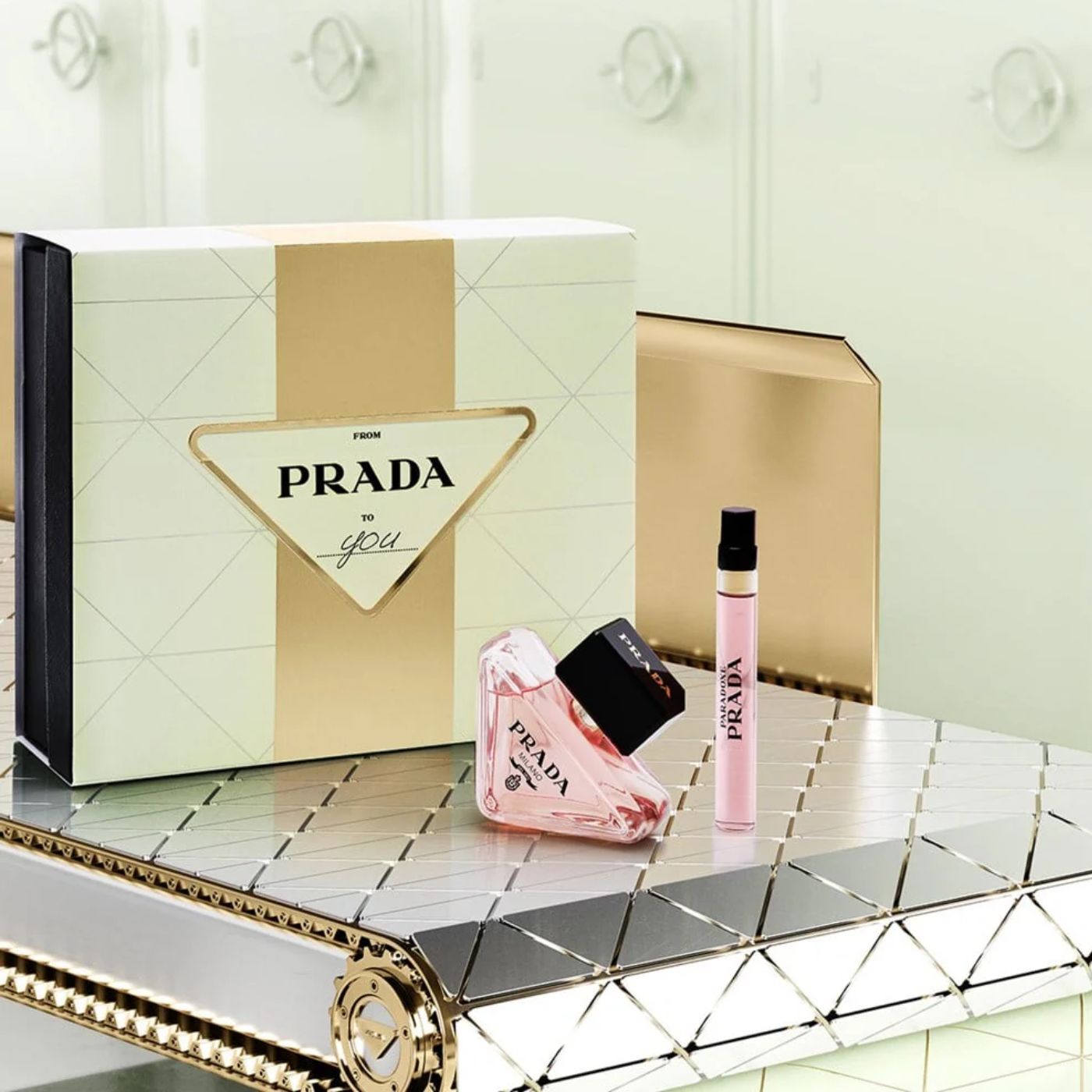 Prada - Paradoxe Coffret Eau de Parfum 50 Ml avec Parfum format voyage 10 Ml