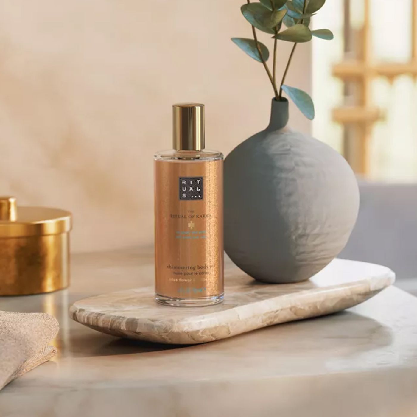 The Rituals Of Karma - Shimmering Body Oil huile scintillante pour le corps, 100 ml