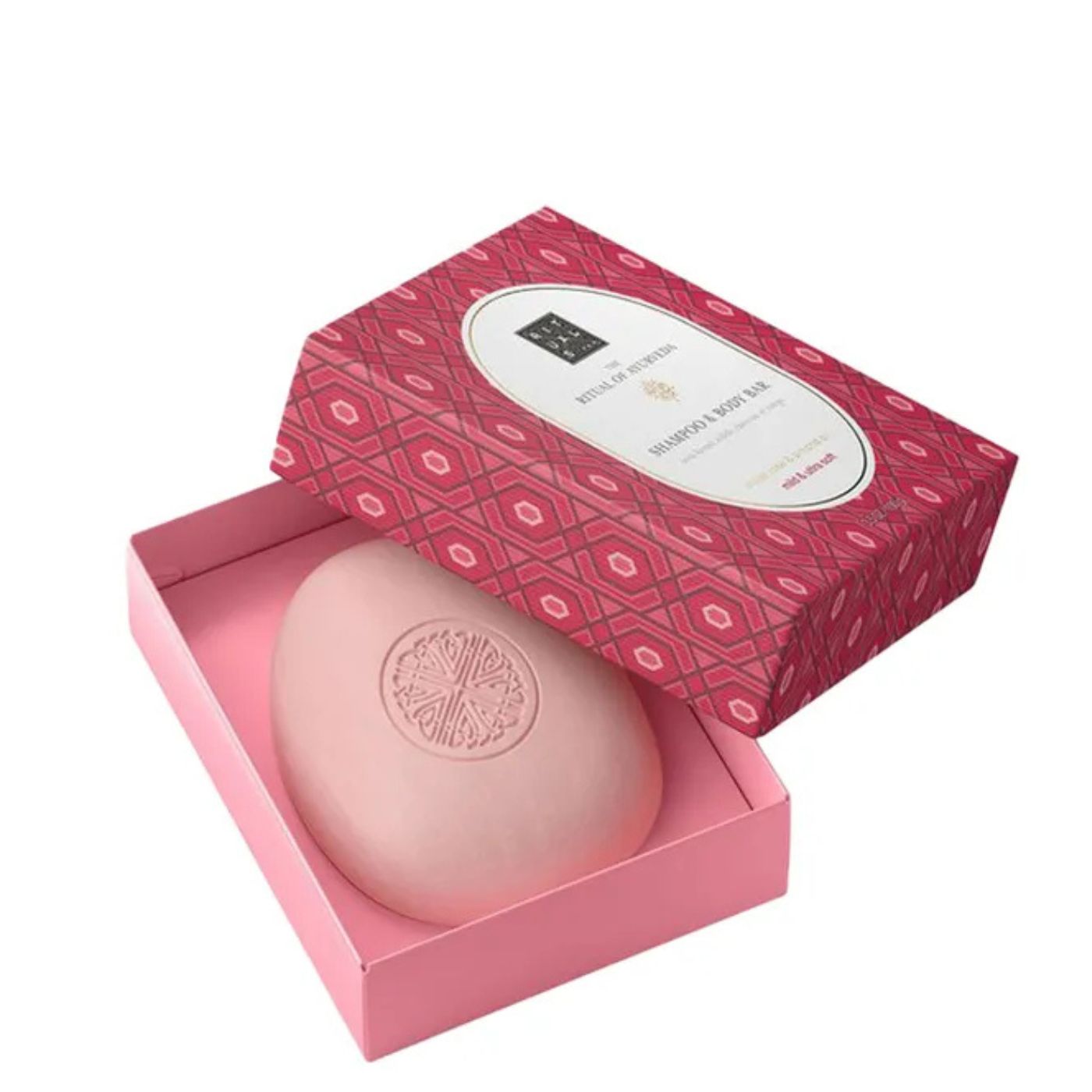 Shampoo & Body Bar The Ritual of Ayurveda, soin nettoyant solide corps et cheveux, 100 gr