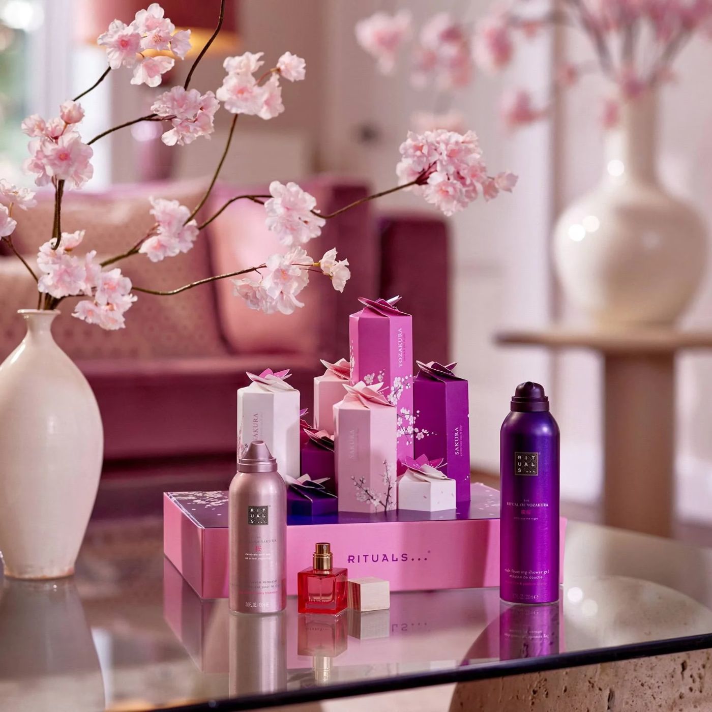 Rituals THE RITUAL OF SAKURA AND YOZAKURA BATH & BODY GIFT SET LIMITED EDITION - Set pour le bain et le corps