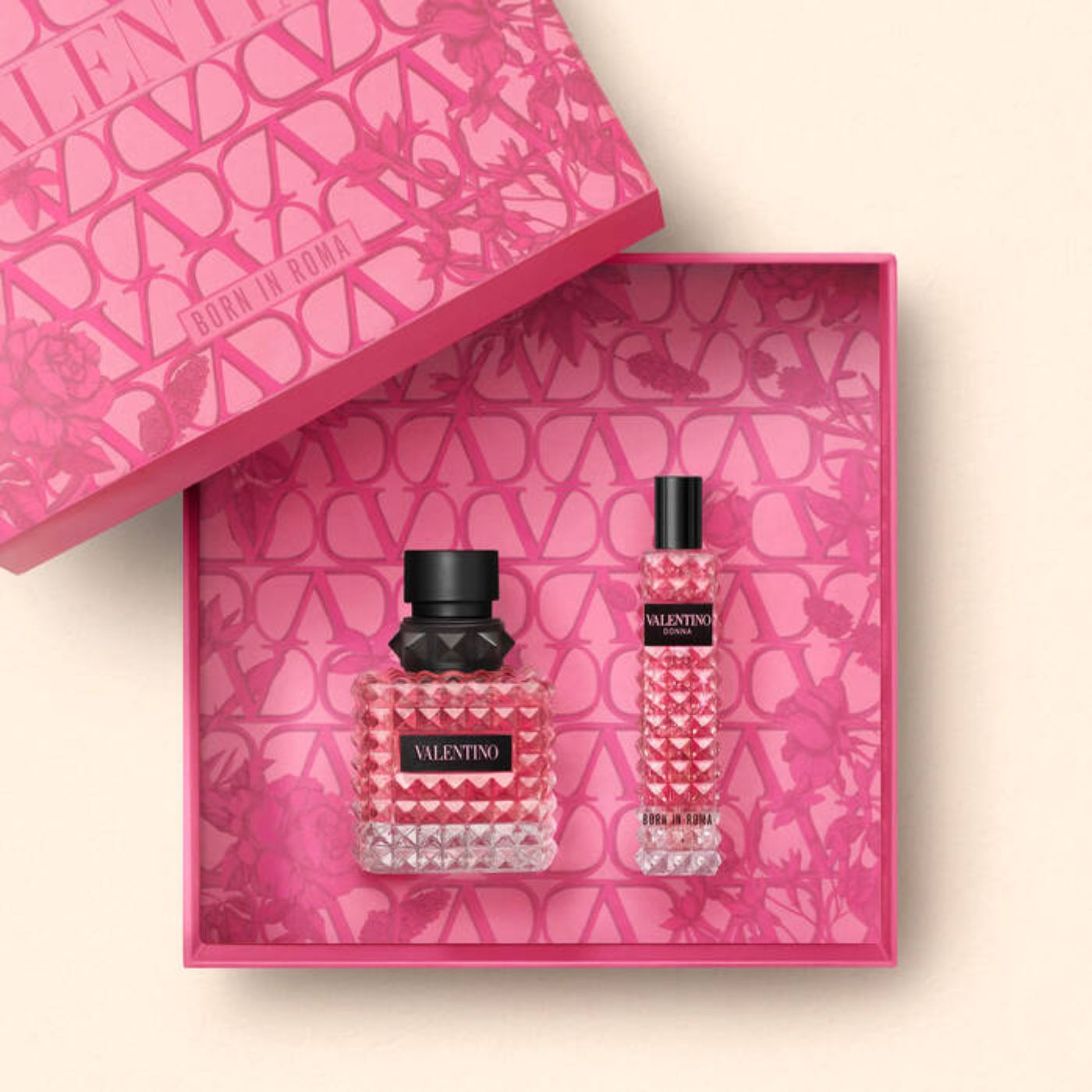 Coffret Fête des Mères Born in Roma Donna Eau de Parfum 50 Ml + 15 Ml