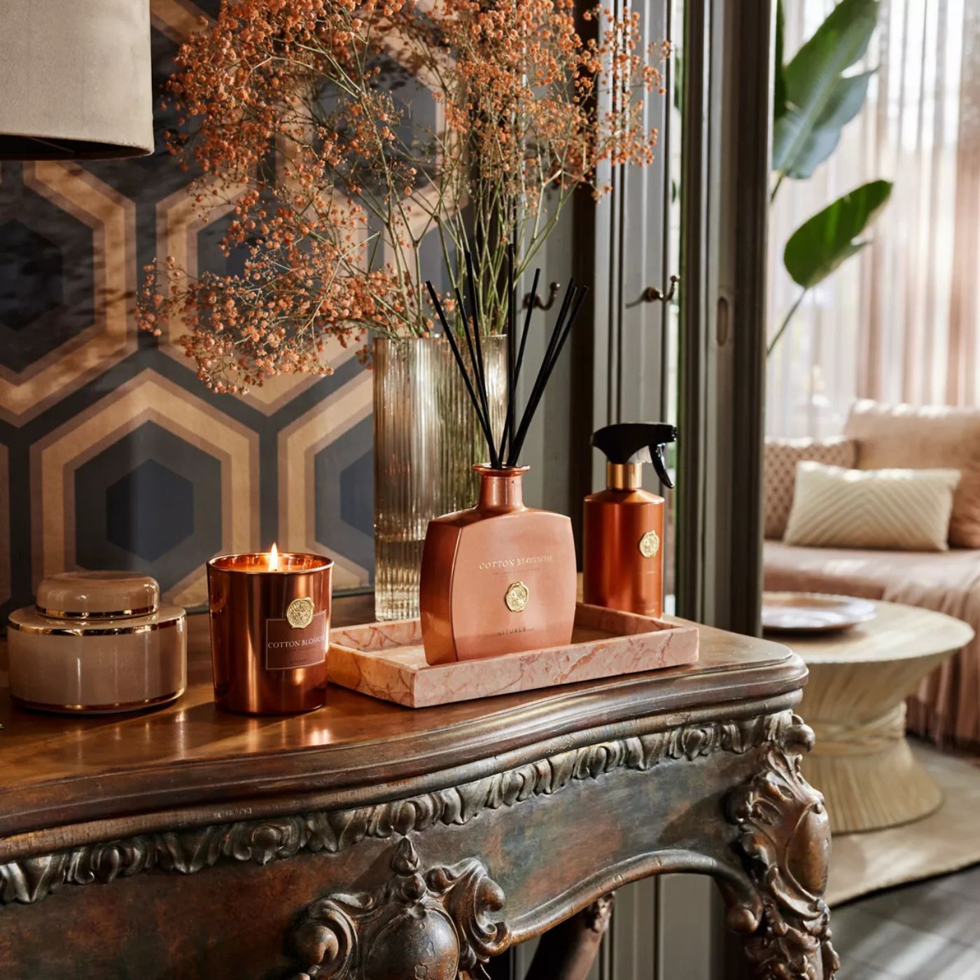 Bâtonnets parfumés à la fleur de coton