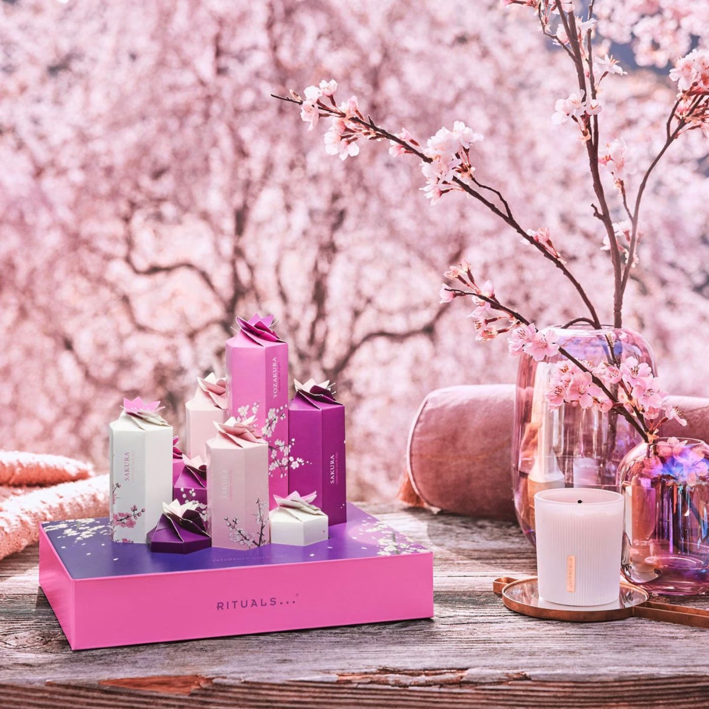 Rituals THE RITUAL OF SAKURA AND YOZAKURA BATH & BODY GIFT SET LIMITED EDITION - Set pour le bain et le corps