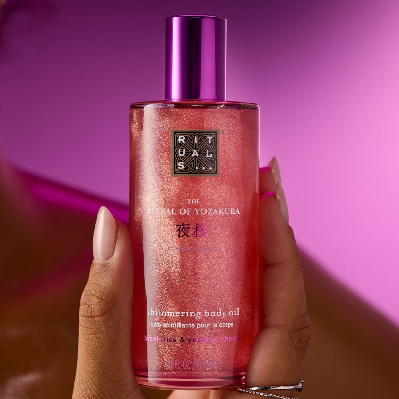 THE RITUAL OF YOZAKURA - SHIMMERING BODY OIL -100 Ml