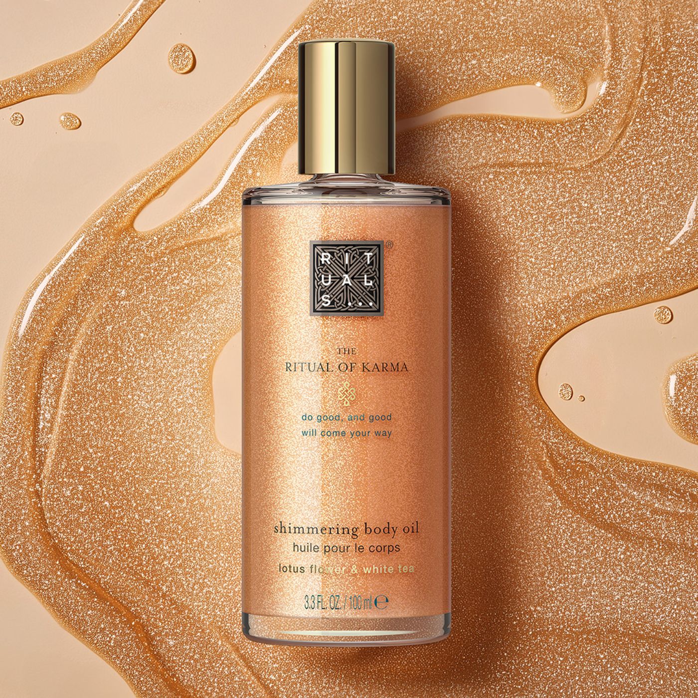The Rituals Of Karma - Shimmering Body Oil huile scintillante pour le corps, 100 ml