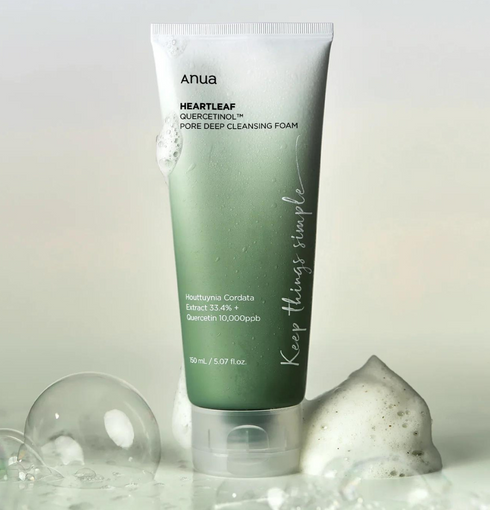 ANUA - Heartleaf Quercetinol Pore Deep Cleansing Foam